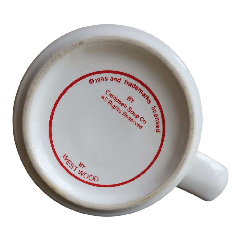 Campbell’s Soup Kids Mug 1999 Westwood 14oz Ceramic Cup M’m M’m Good Vintage - Picture 3 of 8